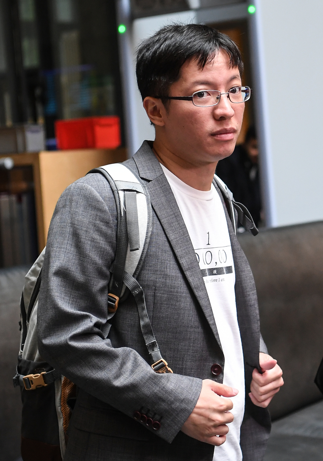 Hongkongský aktivista Wong Yik Mo. 