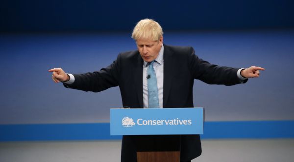 Britský premiér Boris Johnson.