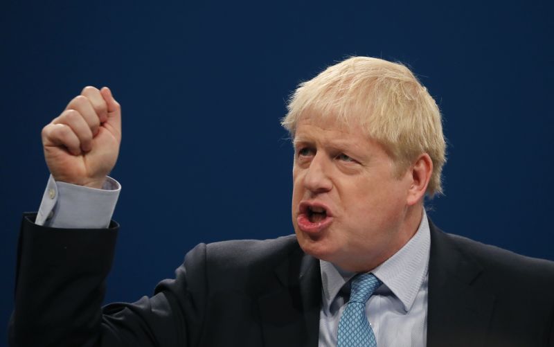 Britský premiér Boris Johnson.