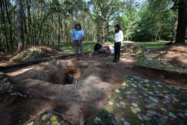 Pavel Vařeka (archeologický výzkum v Letech u Písku).