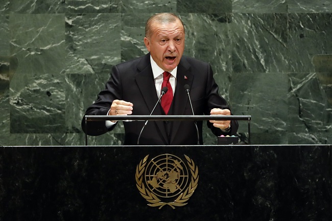 Turecký prezident Recep Tayyip Erdogan.