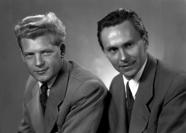 Jiří Hanzelka a Miroslav Zikmund.