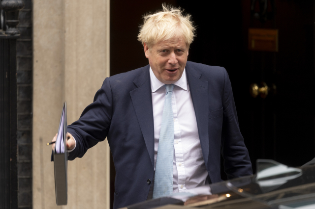 Britský premiér Boris Johnson.