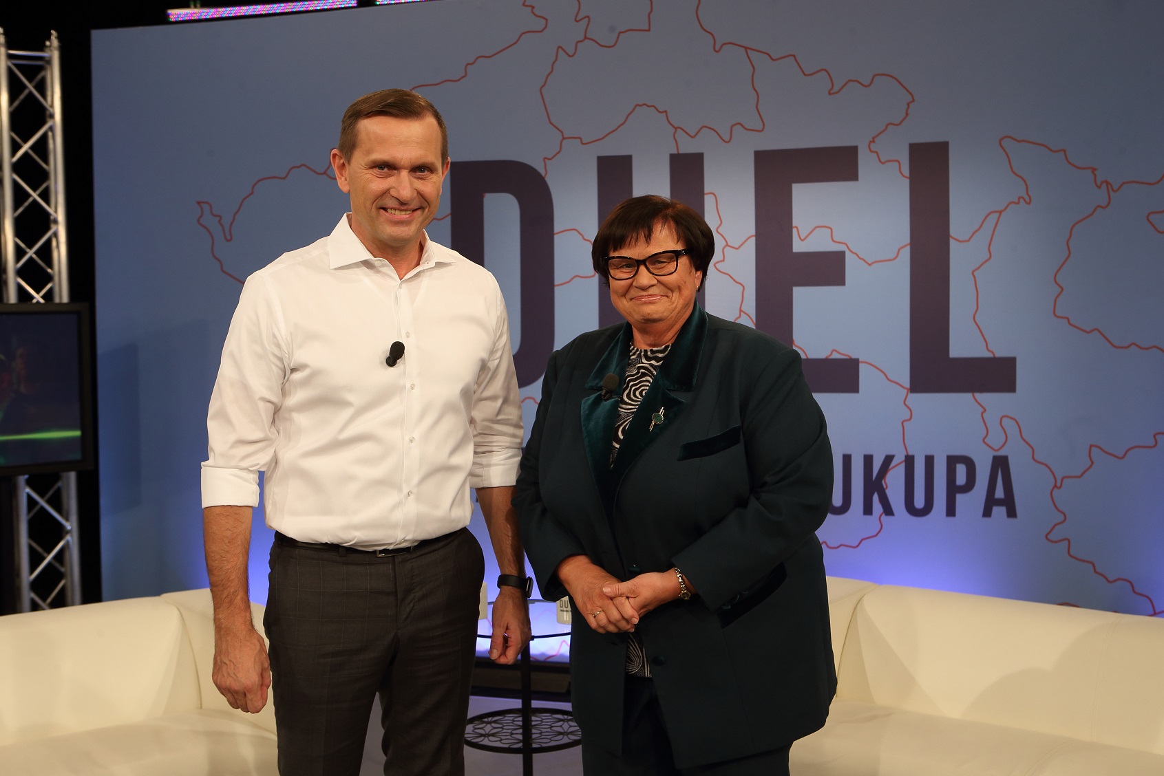 Jaromír Soukup a Marie Benešová. 