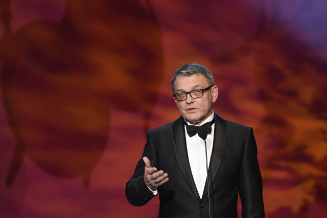 Ministr kultury Lubomír Zaorálek předal v Národním muzeu Cenu Thálie.