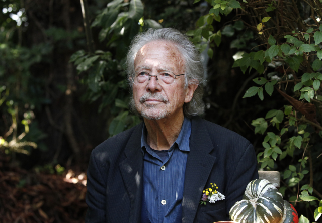 Rakouský spisovatel Peter Handke.