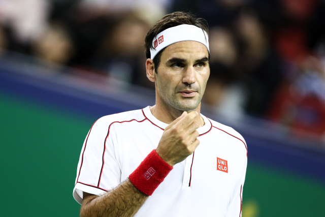 Tenisový velikán Roger Federer.