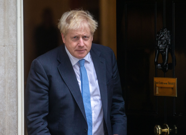 Britský premiér Boris Johnson.