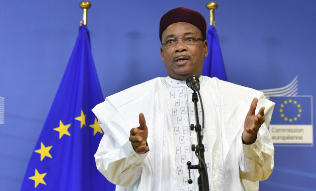 Prezident Nigeru Mahamadou Issoufou.