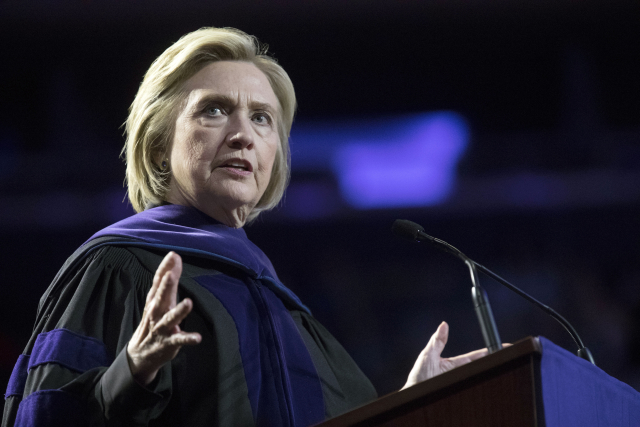 Hillary Clintonová. 