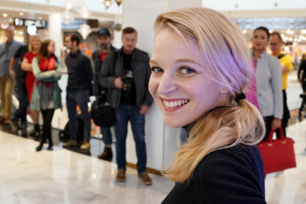 Designérka Anna Marešová.