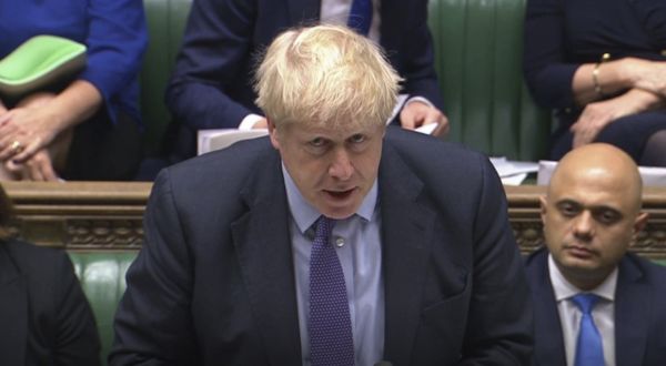 Britský premiér Boris Johnson.