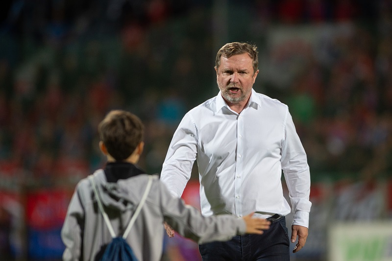 Kouč Plzně Pavel Vrba chce zpomalit dominanci Slavie v české lize. 