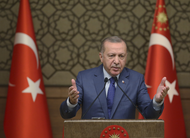 Turecký prezident Recep Tayyip Erdogan.