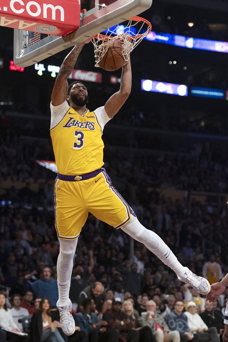 Hráč Anthony Davis.