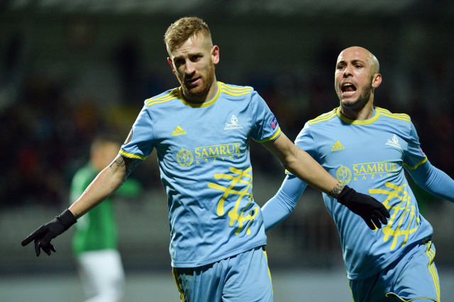 Fotbalisté Astany.