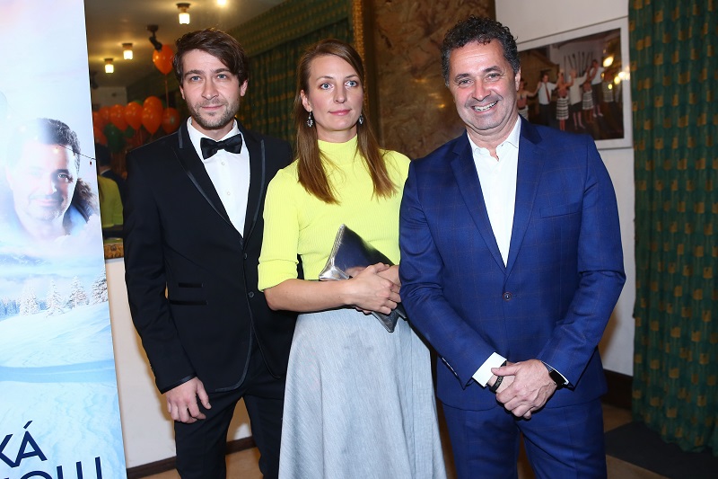 Marek Němec, Anna Polívková a Martin Dejdar.
