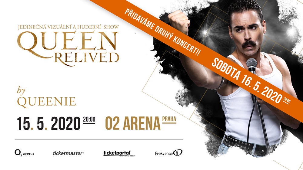 Megakoncert Queen Relived 2020 bude v O2 areně hned dvakrát.