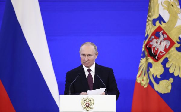 Ruský prezident Vladimir Putin.