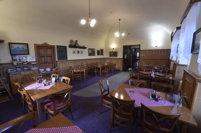 Restaurace U Zlatého Lva.