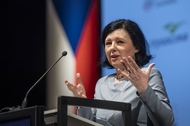 Eurokomisařka Věra Jourová.