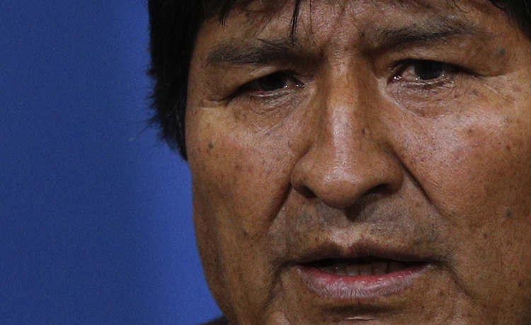 Evo Morales.