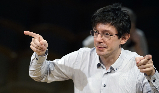 Dirigent Václav Luks.