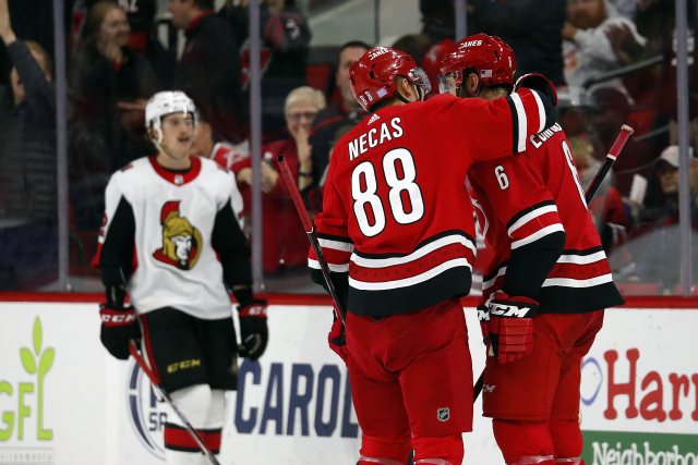 Útočník Nečas zažil v NHL první dvoubodový zápas.