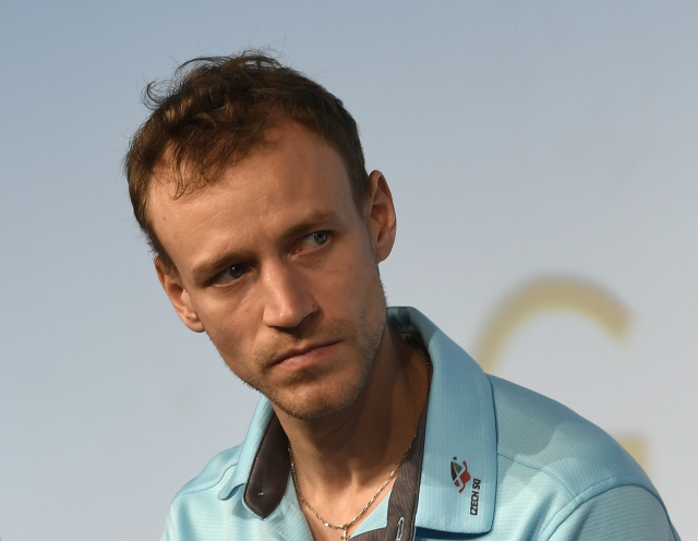 Český skokan na lyžích Roman Koudelka. 