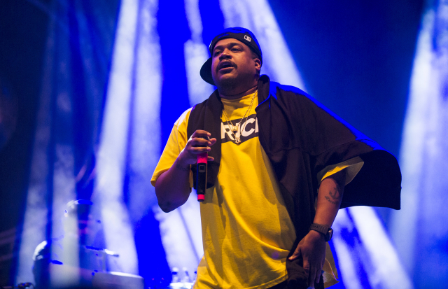 Rapper David Jude Jolicoeur z kapely De La Soul.