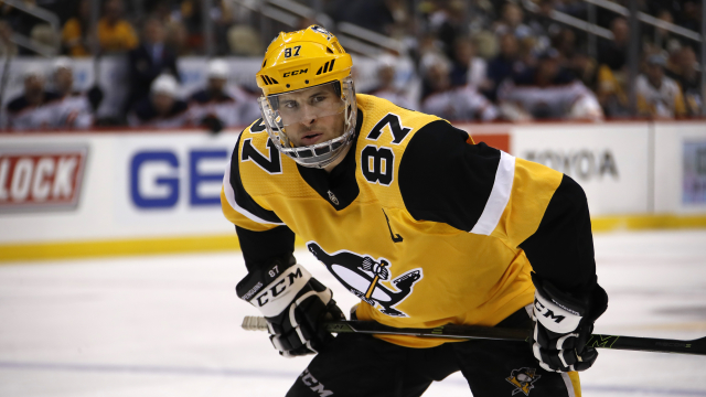 Kapitán Pittsburghu Sidney Crosby.