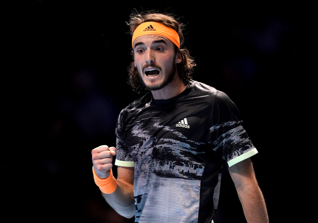 Řecký tenista Stefanos Tsitsipas.