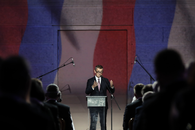 Premiér Andrej Babiš. 
