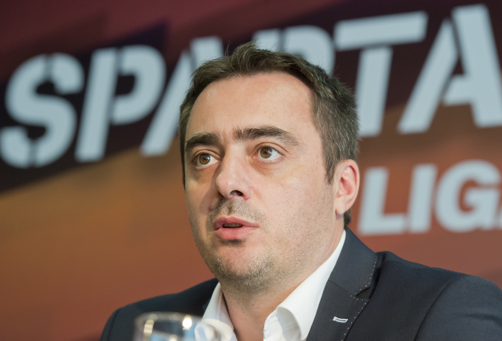 Sparťanský funkcionář Adam Kotalík.