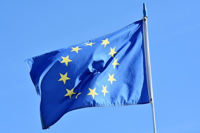 Vlajka EU.
