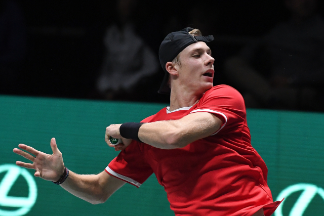 Kanadský tenista Denis Shapovalov.
