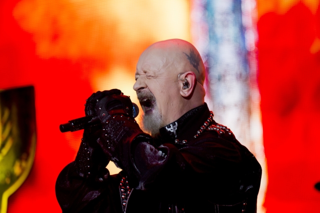 Zpěvák skupiny Judas Priest Rob Halford.