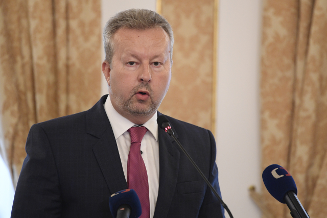 Ministr životního prostředí Richard Brabec.