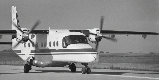 Dvoumotorové letadlo typu Dornier 228.