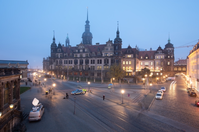 Drážďanská klenotnice Grünes Gewölbe (Zelená klenba).