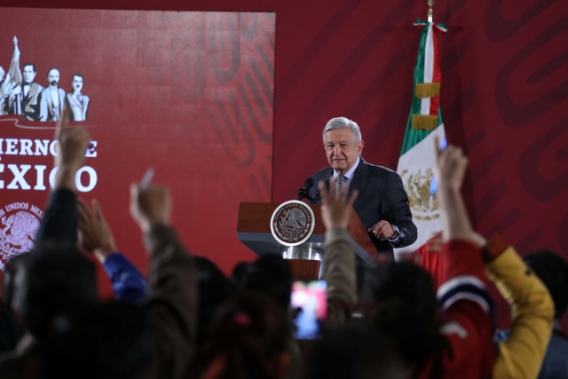 Mexický prezident Andrés Manuel López Obrador.