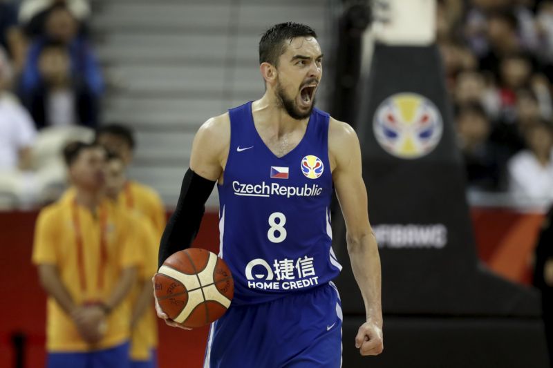 Kapitán české basketbalové reprezentace Tomáš Satoranský.
