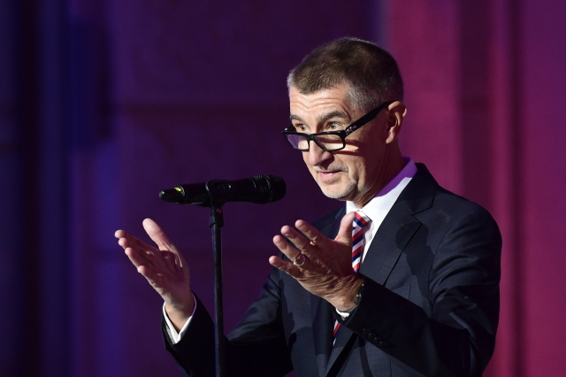 Premiér Andrej Babiš. 