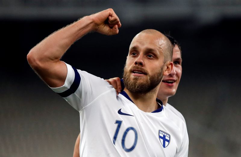Finský útočník Teemu Pukki.