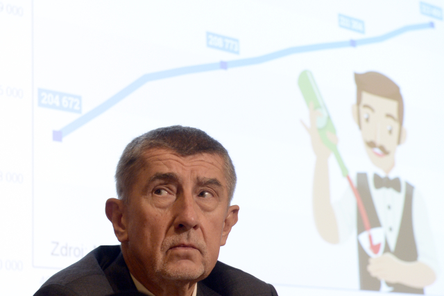 Český premiér Andrej Babiš. 