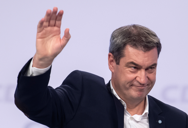 Bavorský ministerský předseda Markus Söder.