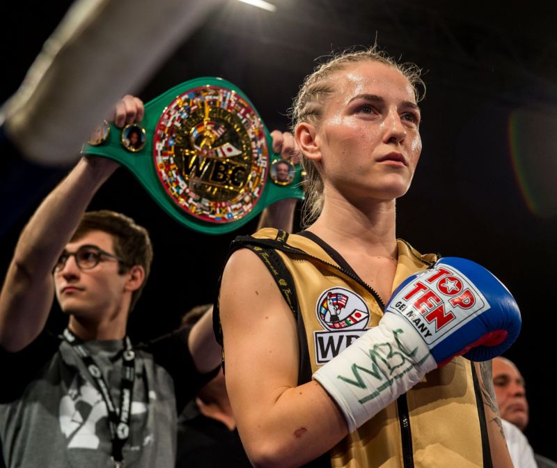 Nejlepší česká boxerka Fabiana Bytyqi.