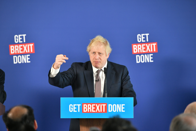 Britský premiér Boris Johnson.