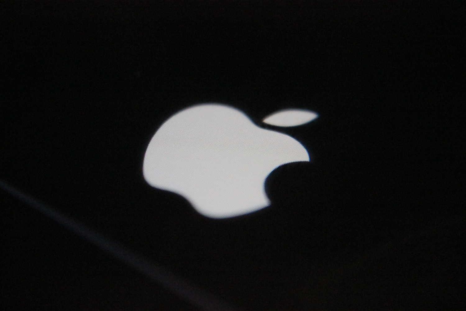 Logo společnosti Apple. 