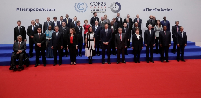 Konference OSN o změnách klimatu (COP25) v Madridu. 